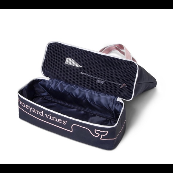 Vineyard Vines Target Whale Line Beach Bag Navy - Picture 7 of 7